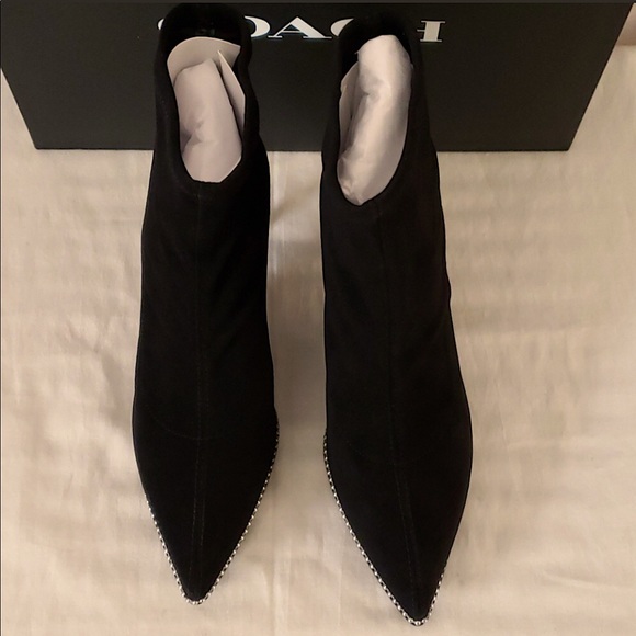 Coach Suede Whitny Bootie 👢 - Picture 7 of 12